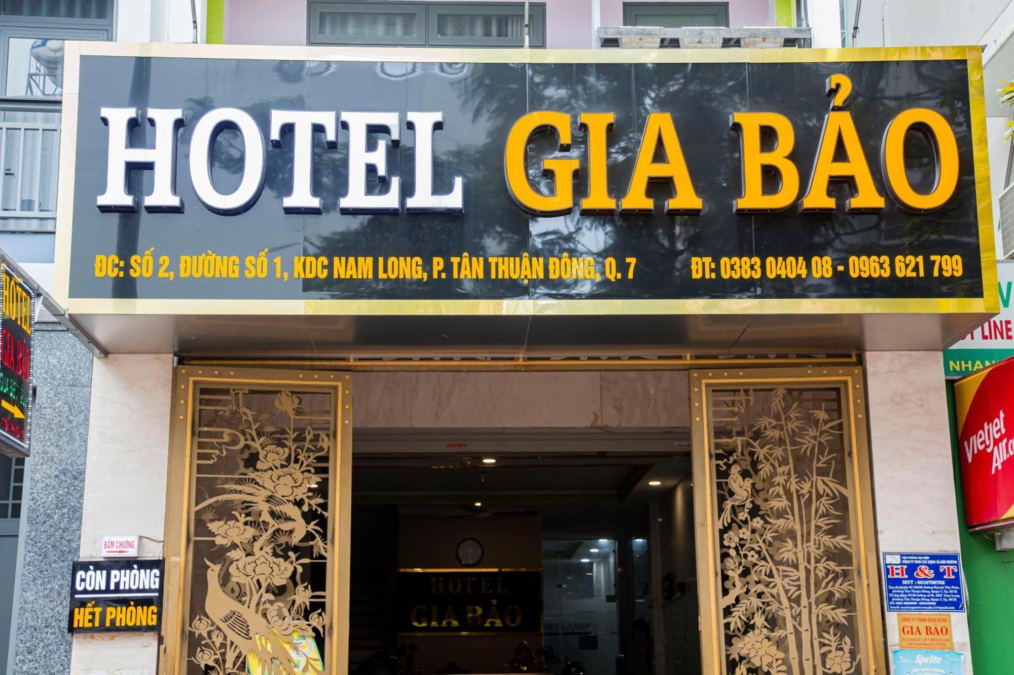 Gia Bao Hotel Quan 7 Thành Pho Ho Chí Minh Esterno foto